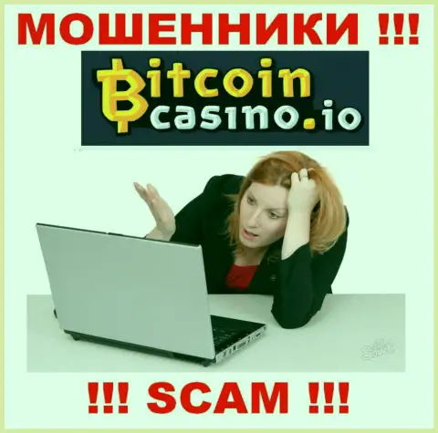 В случае обувания со стороны BitcoinCasino, помощь Вам будет нужна