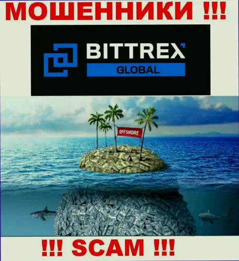 Bermuda Islands - вот здесь, в оффшорной зоне, зарегистрированы internet мошенники Bittrex