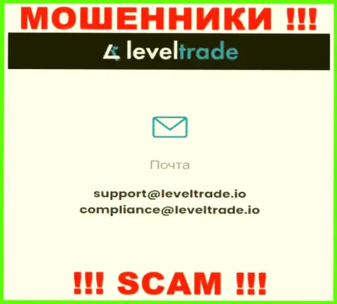 Контактировать с конторой LevelTrade очень рискованно - не пишите к ним на электронный адрес !