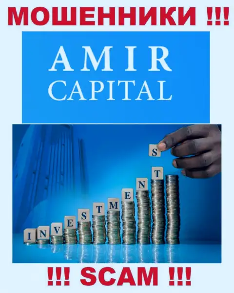 Не отдавайте денежные средства в AmirCapital, направление деятельности которых - Инвестиции