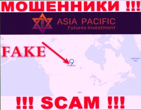 Asia Pacific - МОШЕННИКИ !!! Офшорный адрес фальшивый