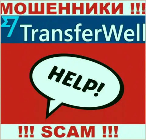 Если Вас кинули в дилинговой организации TransferWell, не опускайте руки - боритесь