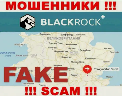 BlackRock Plus не хотят нести ответственность за свои мошеннические деяния, именно поэтому информация о юрисдикции липовая