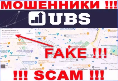 На портале UBS-Groups вся информация относительно юрисдикции фейковая - однозначно обманщики !