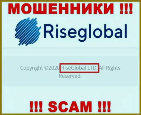 RiseGlobal Ltd - данная организация владеет разводилами RiseGlobal