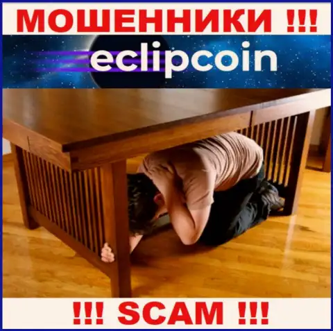 Кидалы EclipCoin Com скрывают данные о людях, руководящих их шарашкиной компанией
