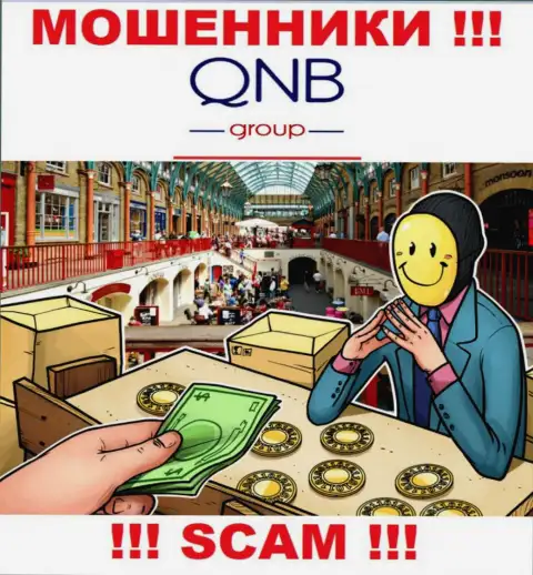 Обещания получить прибыль, увеличивая депо в конторе QNB Group - это КИДАЛОВО !!!