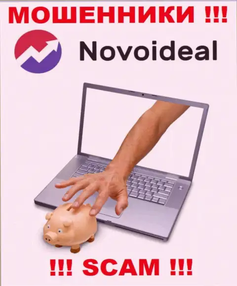 Вы ошибаетесь, если вдруг ожидаете доход от взаимодействия с организацией NovoIdeal Com - это ВОРЫ !