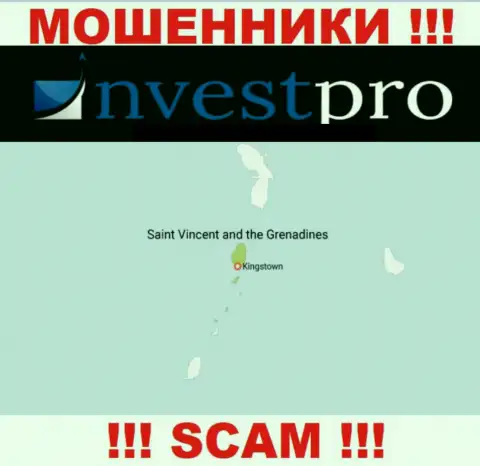 Мошенники NvestPro расположились на оффшорной территории - St. Vincent & the Grenadines