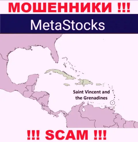 Из компании MetaStocks финансовые средства вывести нереально, они имеют оффшорную регистрацию: Kingstown, St. Vincent and the Grenadines