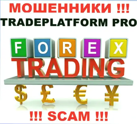 Не стоит верить, что работа TradePlatform Pro в области FOREX легальная