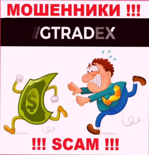 НЕ СТОИТ сотрудничать с конторой ГТрейдекс Нет, эти интернет обманщики все время воруют денежные вложения валютных игроков