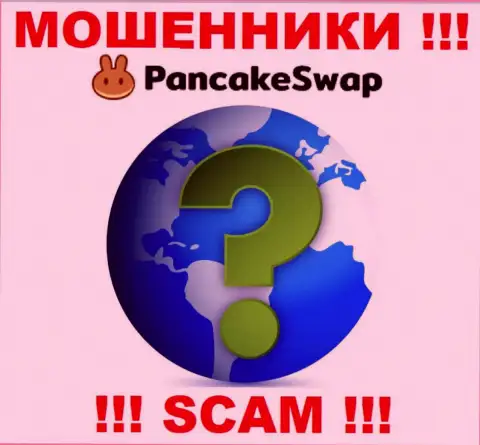 Официальный адрес регистрации компании ПанкейкСвоп Финанс скрыт - предпочли его не разглашать