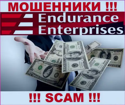 Endurance Enterprises затягивают в свою контору обманными методами, будьте крайне бдительны