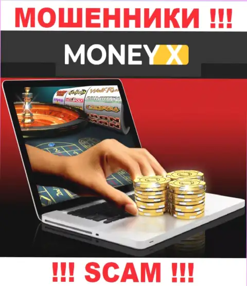 Онлайн-казино - это сфера деятельности internet-обманщиков Money X
