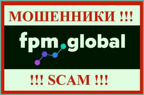 Логотип МОШЕННИКА FPM Global