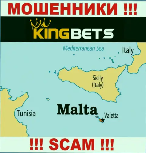 KingBets Pro - это мошенники, имеют оффшорную регистрацию на территории Malta
