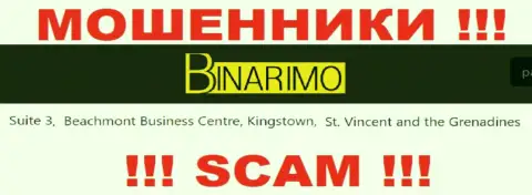 Бинаримо - это мошенники !!! Спрятались в оффшоре по адресу Suite 3, ​Beachmont Business Centre, Kingstown, St. Vincent and the Grenadines и прикарманивают депозиты клиентов