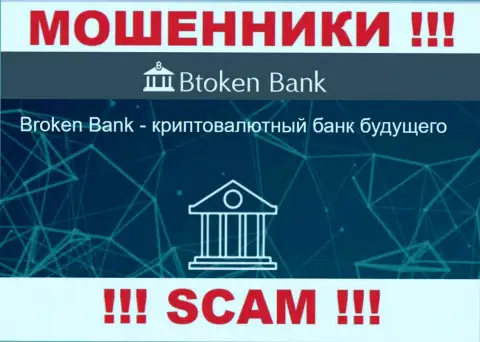 Будьте очень бдительны, вид деятельности Btoken Bank, Инвестиции - это обман !