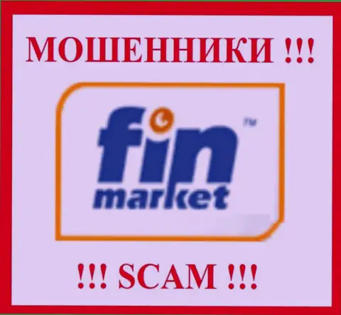 Логотип МОШЕННИКА Fin Market