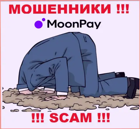 На web-ресурсе разводил Moon Pay нет ни слова о регуляторе этой конторы !!!