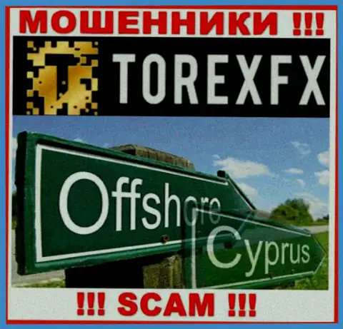 Юридическое место регистрации Торекс ФХ 42 Маркетинг Лимитед на территории - Кипр